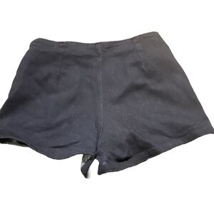 Forever 21 size 26 Women's denim shorts zip/button side measurements in pics